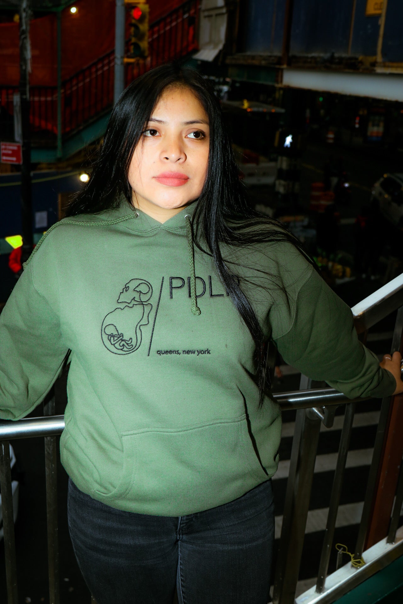 Olive Hoodie